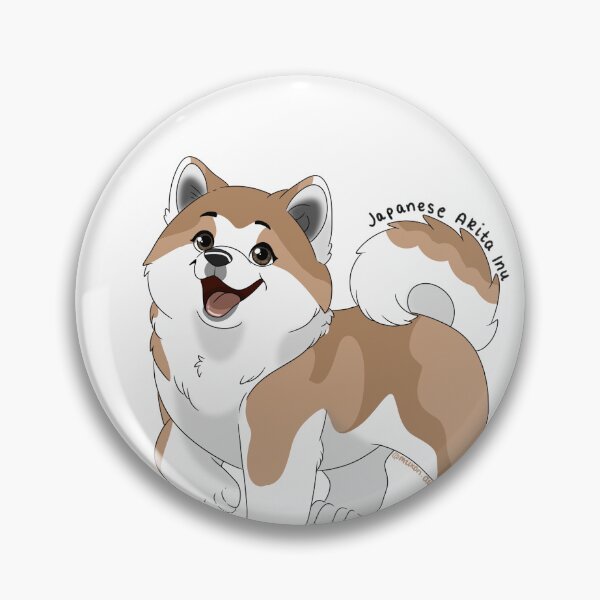 Aperçu de l'œuvre Akita Inu japonais  créée et vendue par mrixondraws.
