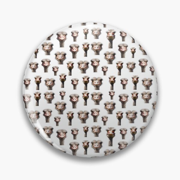 Item preview, Quirky Ostrich Portrait Pattern 3 designed and sold by Tom-Johnson.