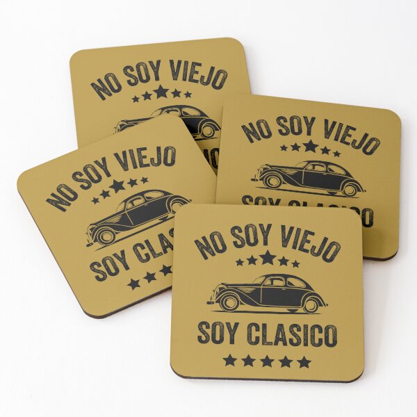 Item preview,  I'm not old, I'm classic, vintage Spanish designed and sold by artprintschabab.