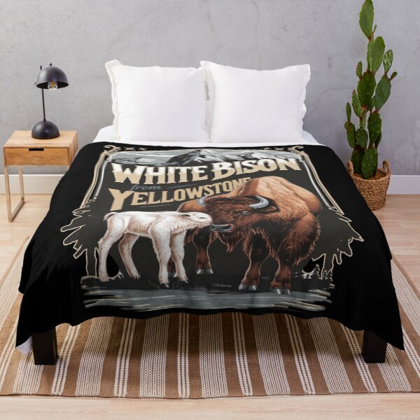 Item preview, VINTAGE WHITE BISON FROM YELLOWSTONE designed and sold by justyna-s28.