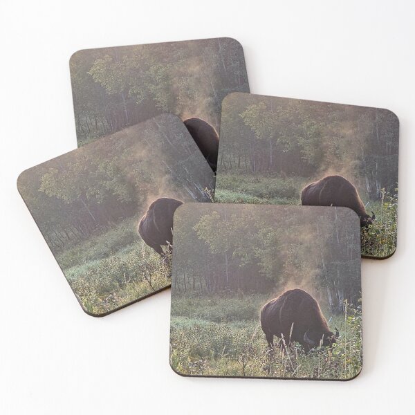 Item preview, Fall Morning Bison designed and sold by 3DAF.
