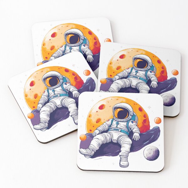 Item preview, Astronaut Lounging on Moon 2 designed and sold by Tom-Johnson.