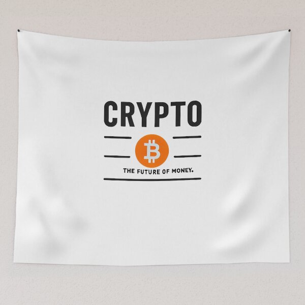 Artikelvorschau, Krypto – die Zukunft des Geldes Bitcoin-Design entworfen und verkauft von NoCompetition.