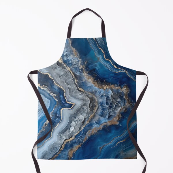Item preview, Metallic blue marbled crystal designed and sold by GiftsofAsili.