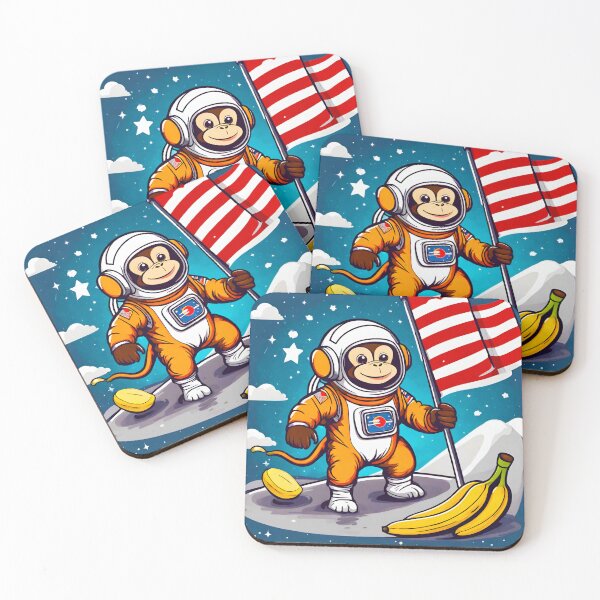 Item preview, Space Monkey Discovery - Cosmic Banana Planet 2 designed and sold by Tom-Johnson.