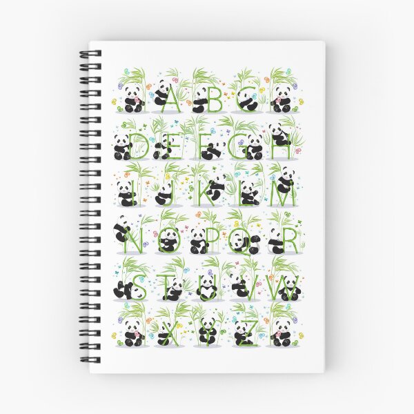 Item preview, Alphabet, panda  designed and sold by Alex  Blud.