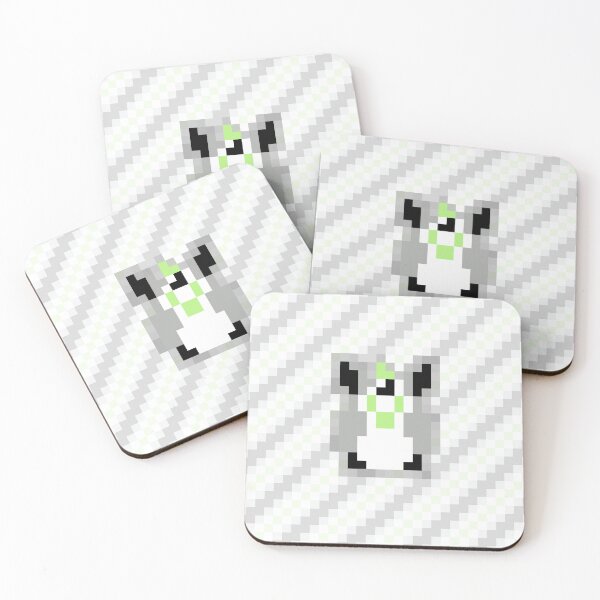 Item preview, Agender Pride Furby Pixel Art designed and sold by NewtsNovelty.
