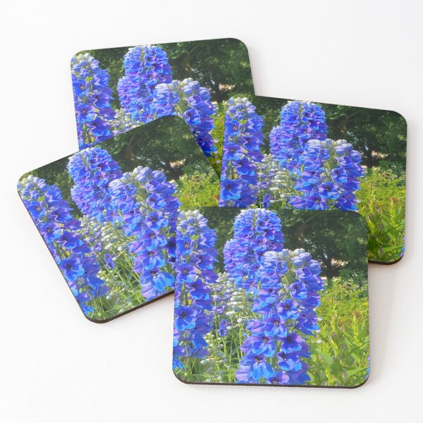 Item preview, Candle Larkspur in summer sunshine designed and sold by Violaman.