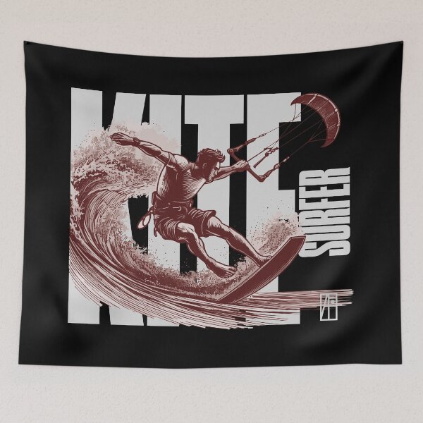 Item preview, SPORT - Kitesurfing - Kitesurfer -MEN - 9 designed and sold by ArtProjectShop.