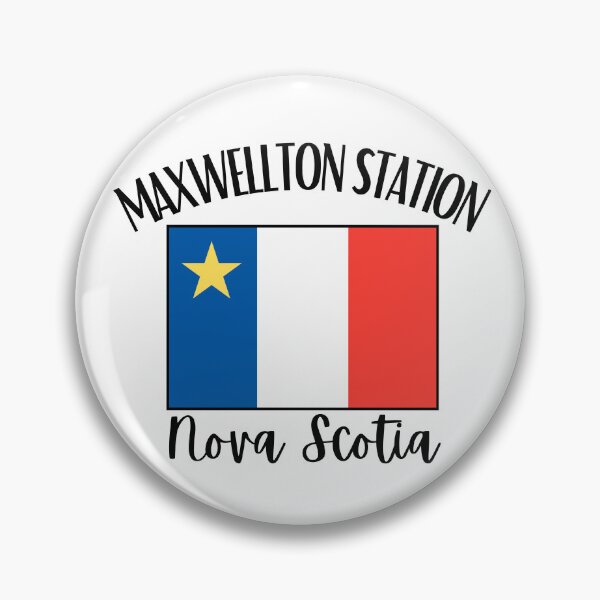 Item preview, Maxwellton Station Acadian Flag designed and sold by neesheew.
