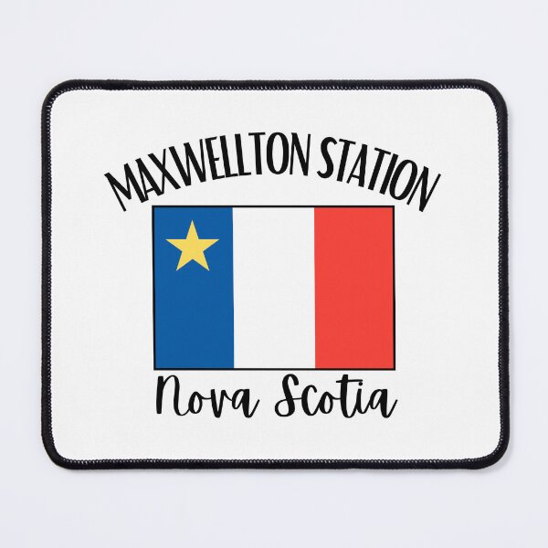 Item preview, Maxwellton Station Acadian Flag designed and sold by neesheew.