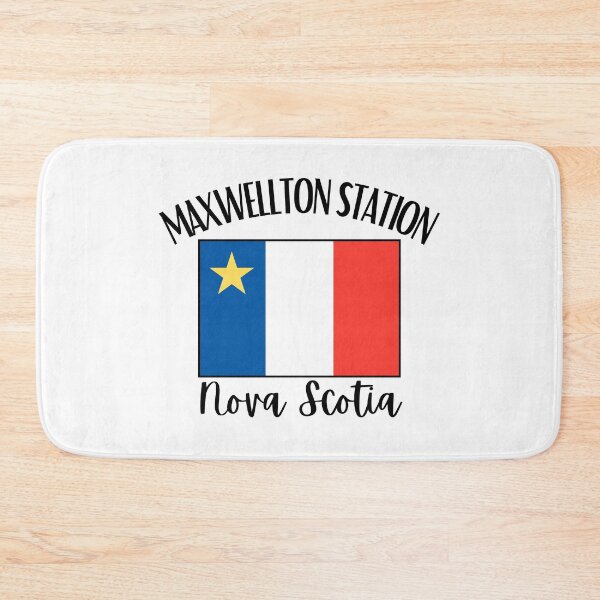 Item preview, Maxwellton Station Acadian Flag designed and sold by neesheew.