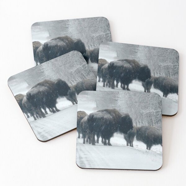 Item preview, Snowy Bison Herd designed and sold by 3DAF.