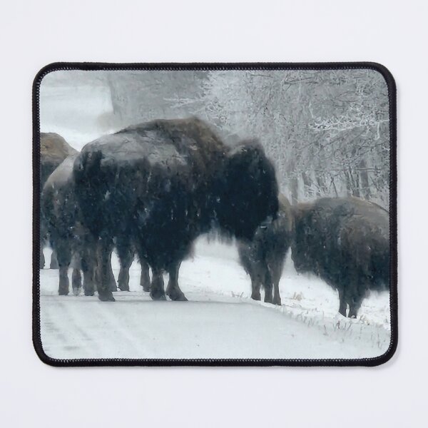Item preview, Snowy Bison Herd designed and sold by 3DAF.