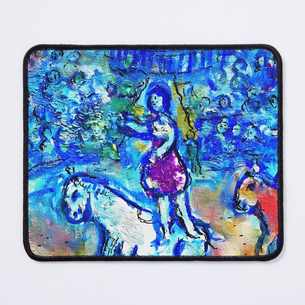 Item preview, Marc Chagall blue circus 2 designed and sold by philippesurRB.