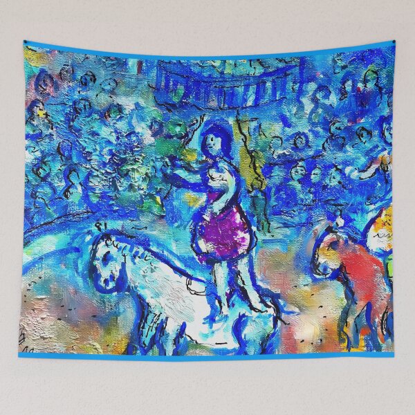 Artikelvorschau, Marc Chagall, Blauer Zirkus 2 entworfen und verkauft von philippesurRB.