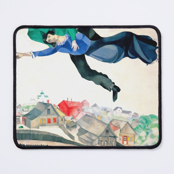 Item preview, Marc Chagall flying over the streets designed and sold by philippesurRB.