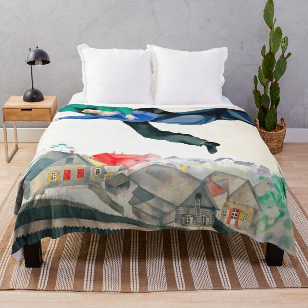 Item preview, Marc Chagall flying over the streets designed and sold by philippesurRB.