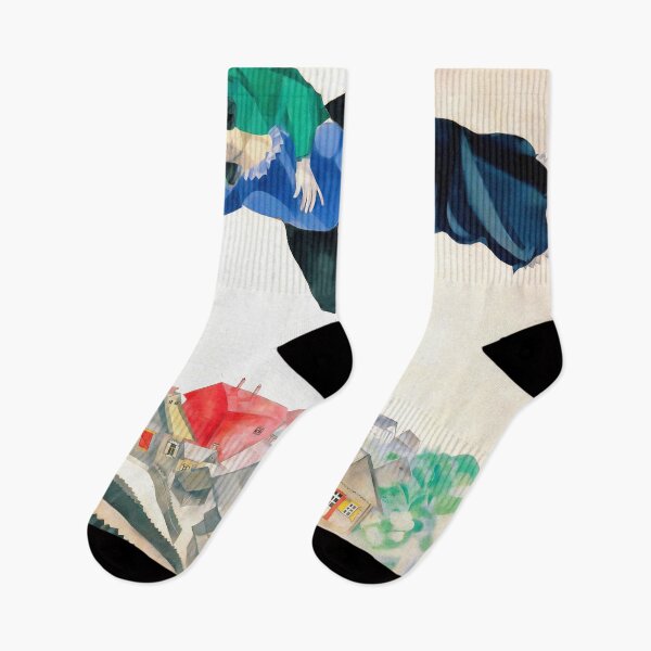 Item preview, Marc Chagall flying over the streets designed and sold by philippesurRB.