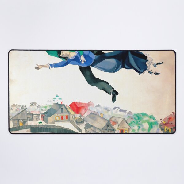 Item preview, Marc Chagall flying over the streets designed and sold by philippesurRB.