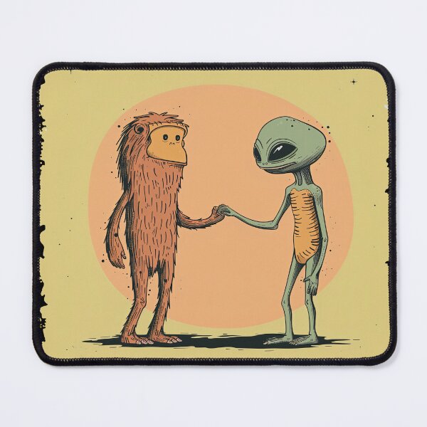 Item preview, Bigfoot Alien Friendship designed and sold by GaudaPrime31.