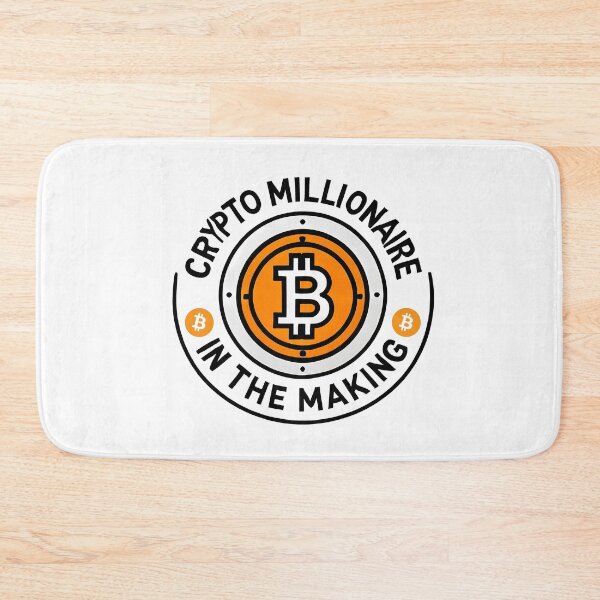 Item preview, Crypto Millionaire in the Making Bitcoin & Crypto Design designed and sold by NoCompetition.