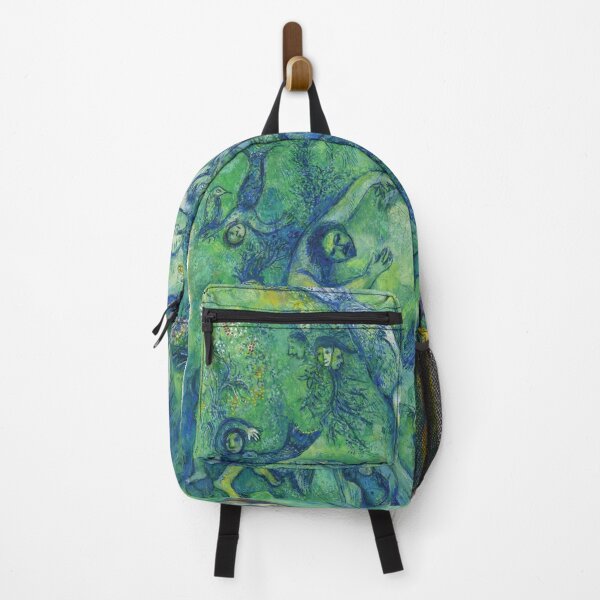 Item preview, emerald green carnival Marc Chagall designed and sold by philippesurRB.