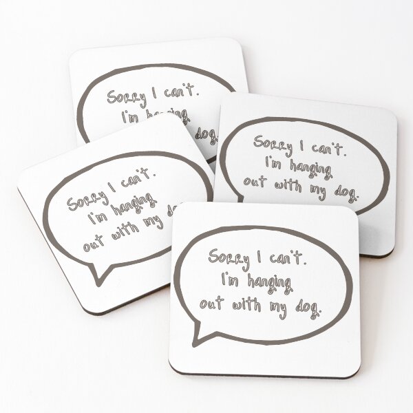 Item preview, Cute dog phrase #1 designed and sold by Sealsshop.