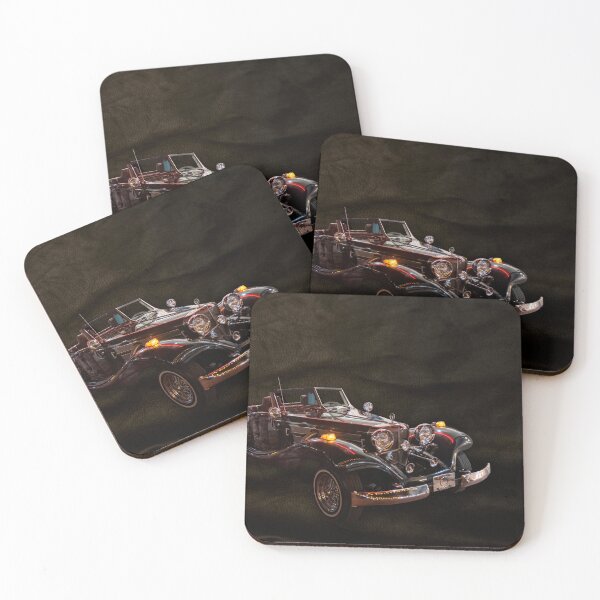 Item preview, Portrait of an Antique Mercedes Benz, Leather BG designed and sold by jrtwynam.