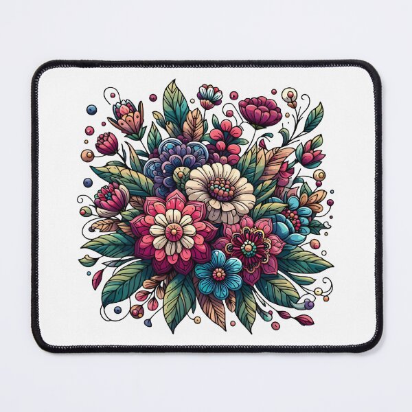 Item preview, Eclectic Floral Flower Fusion designed and sold by ArtKae.