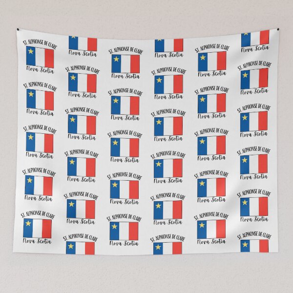Artikelvorschau, St. Alphonse de Clare Akadische Flagge entworfen und verkauft von neesheew.