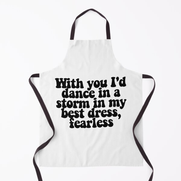 Item preview, With you I'd dance in a storm in my best dress, fearless designed and sold by CharmStudio.