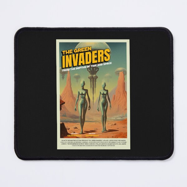Item preview, Retro movie poster 60's sci fi movies alien invasion designed and sold by erozzz.