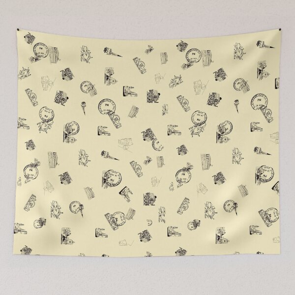 Item preview, San Francisco Vintage Toile Cream designed and sold by scoobydanks.