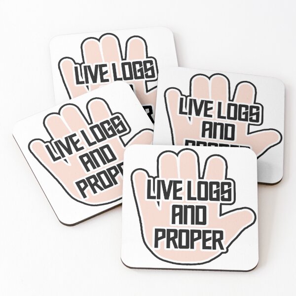 Item preview, Live Logs and Proper! designed and sold by TamazonX.