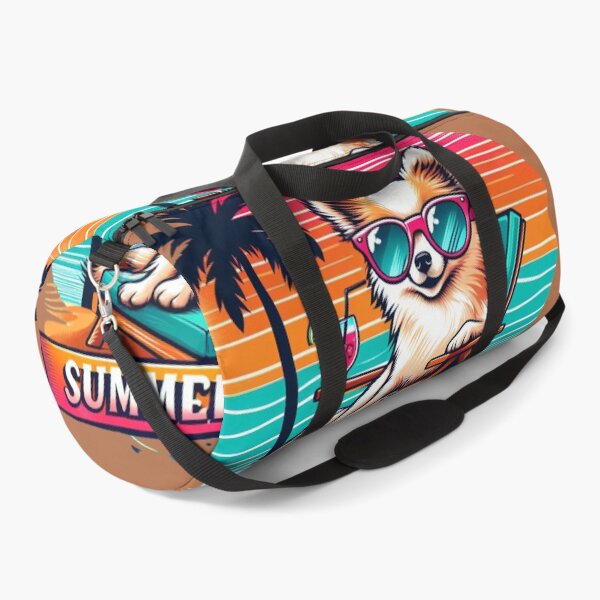 Item preview, "Summer Vibes" Puppy Dog Chihuahua Sunglasses Beach Cocktail. designed and sold by redask2me.