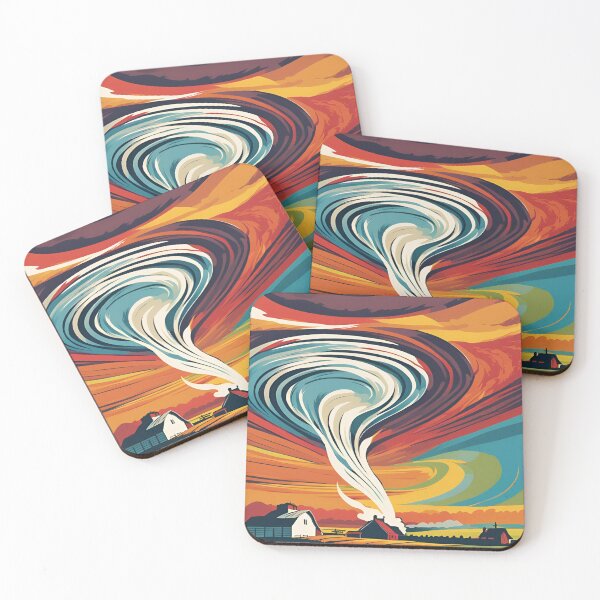 Item preview, Twister Tornado over Farmland designed and sold by gillys.