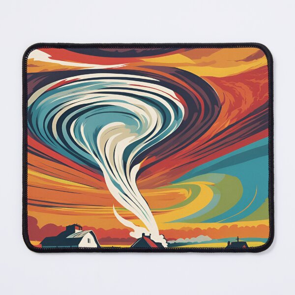 Item preview, Twister Tornado over Farmland designed and sold by gillys.