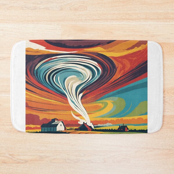 Item preview, Twister Tornado over Farmland designed and sold by gillys.