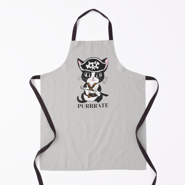 Item preview, Purrrate cute kawaii cat pirate designed and sold by portrait4you.