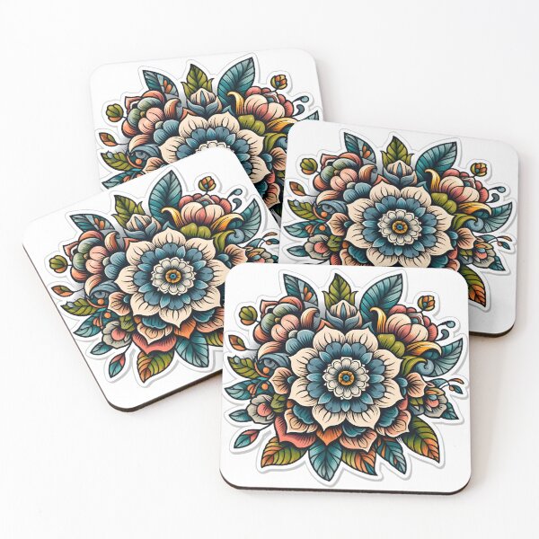 Item preview, Colorful Floral Flower Explosion designed and sold by ArtKae.