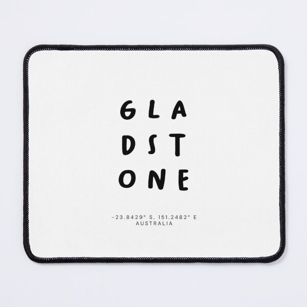 Item preview, Gladstone | Typography Design | Design Map Coordinates designed and sold by RM-Journey.