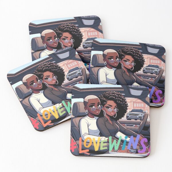Item preview, Lesbian Couple Love Wins designed and sold by Wayzoftheworld.