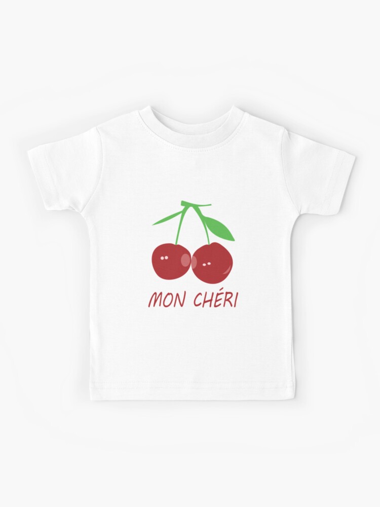 Mon Cheri My Darling Cherries" Kids T-Shirt for Sale by Maljonic | Redbubble