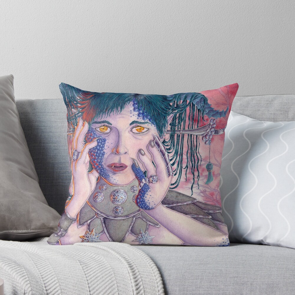 Item preview, Throw Pillow designed and sold by Varvarg.