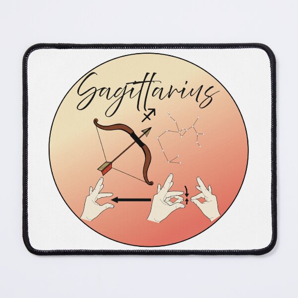 Item preview, ASL Zodiac Sign - Sagittarius - Light Skin Tone designed and sold by ASL-Belle.