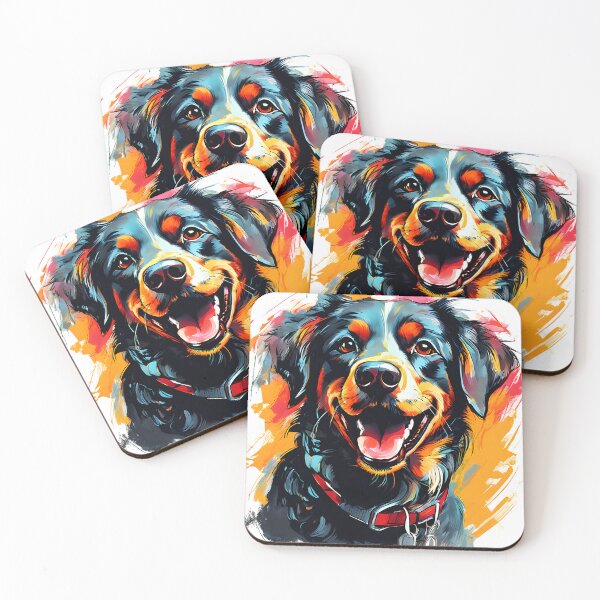 Item preview, Dog with Splash background designed and sold by ArtsyWishesShop.
