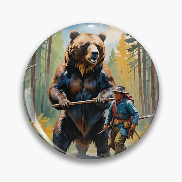 Item preview, Fighting Bear: Protector Of The Forest designed and sold by Paw's Arts.
