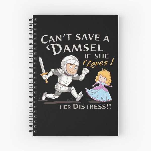Item preview, Can't Save A Damsel If She Loves Her Distress  designed and sold by Flirt-Teez.