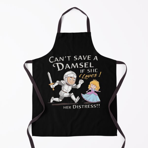 Item preview, Can't Save A Damsel If She Loves Her Distress  designed and sold by Flirt-Teez.